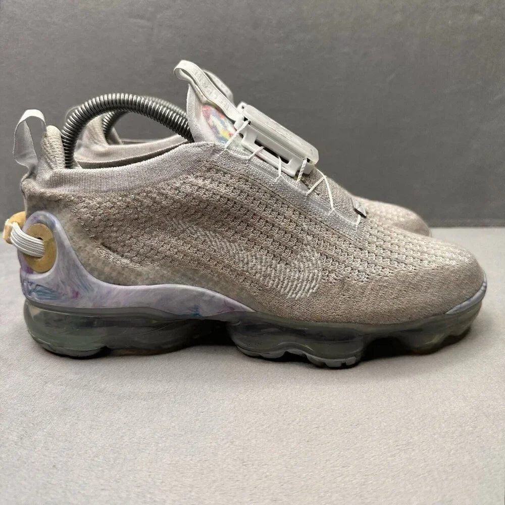 Womens 8.5 / Mens 7 Nike Air VaporMax 2020 Flyknit Summit White Athletic Sneaker